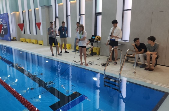 Российские школьники победили в Международных соревнованиях по подводной робототехнике